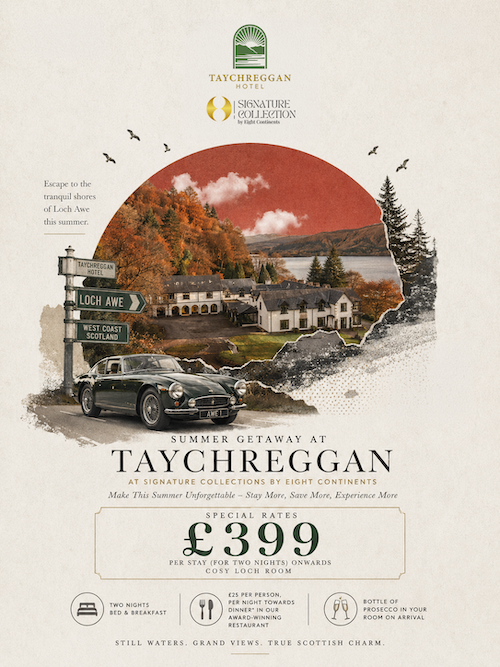 Taychreggan Summer Getaway